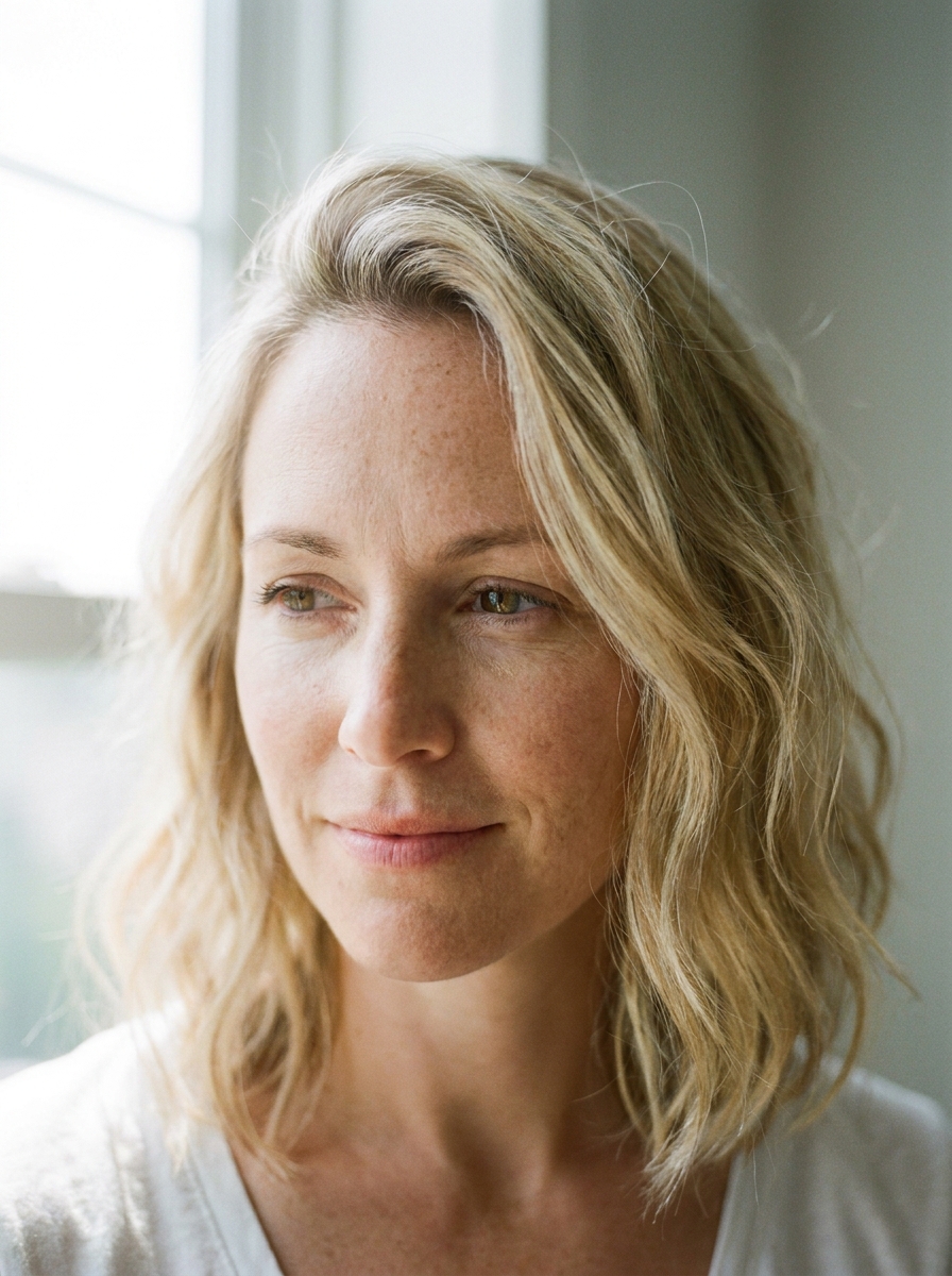 Lob mit Soft Waves als Frisuren für dünne Haare Inspiration 2026